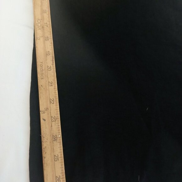 A New Day Women Straple Jumpsuit Black Size Medium Pleated Wide Leg Pull On - Picture 12 of 13